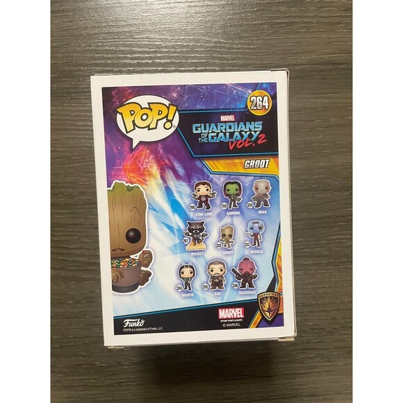 Funko Pop! Vinyl: Marvel - Groot (w/ Candy Bowl) - Hot Topic (Exclusive) #264 - Picture 3 of 6